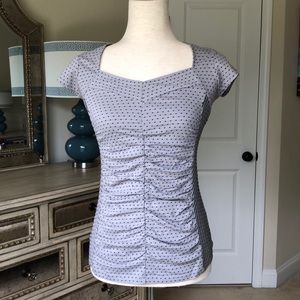 Grey Dots Top
